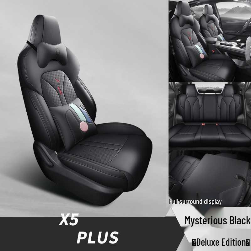Changan X5 PLUS Leather Car Seat Cushion Cover for Five-Seater