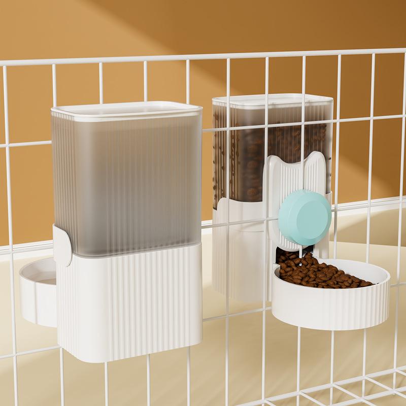 Dog hanging water drinker Rabbit water drinker Automatic feeder Cat feeding water Hanging cage Pet kettle