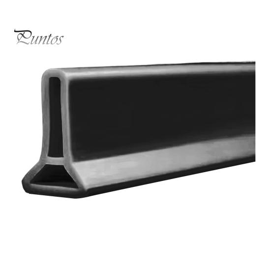 

100/200 см складной порог для душа, водонепроницаемая самоклеящаяся силиконовая барьерная полоса для кухни, ванной, сухого и влажного разделения, гибкая вода 200cm чёрный