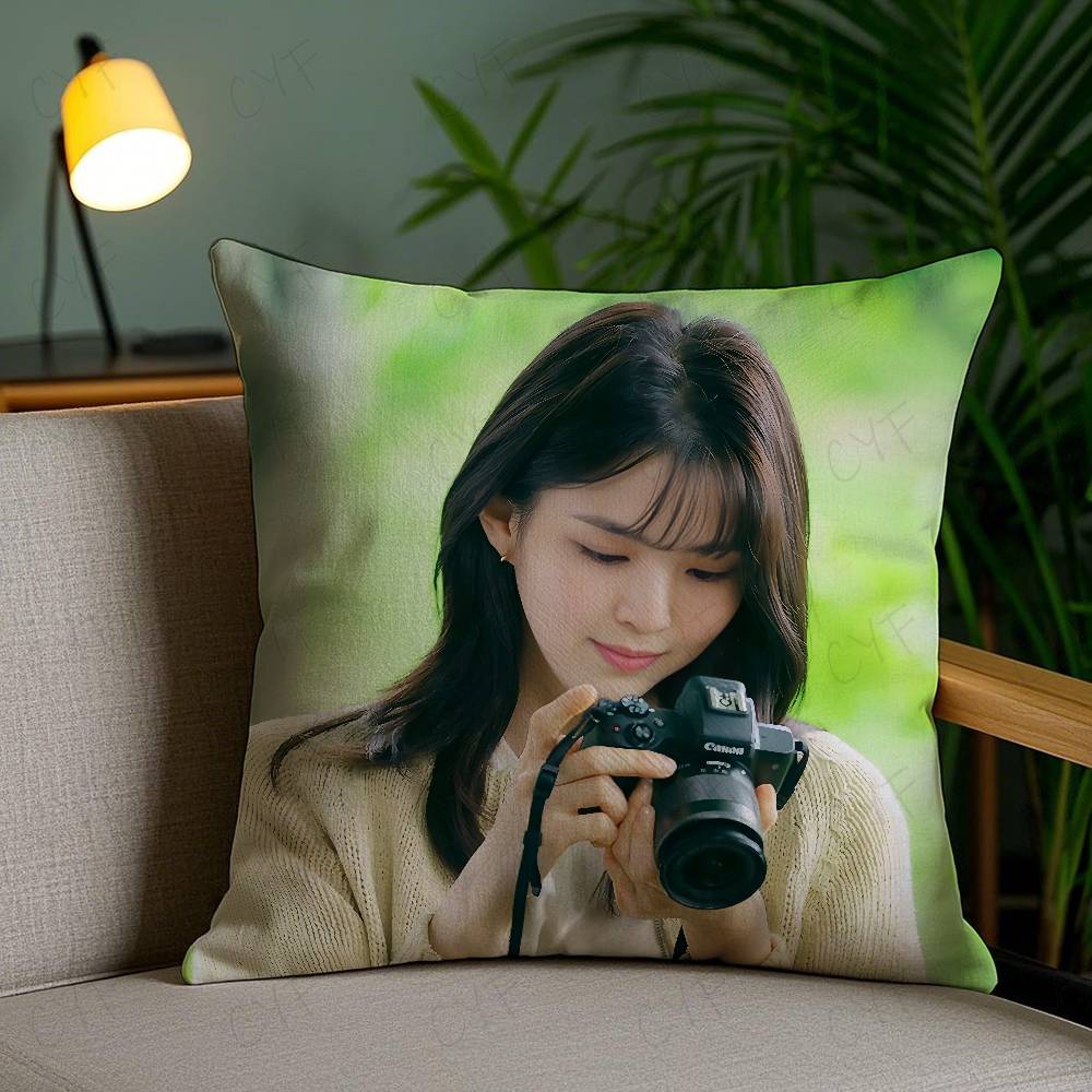 

TV Series N-Nevertheless Pillow Case Safe Custom Photo Pillow, Anti-fade Brushed Fleece Cushion, Maternal & Infant Safe. 16x16Inch