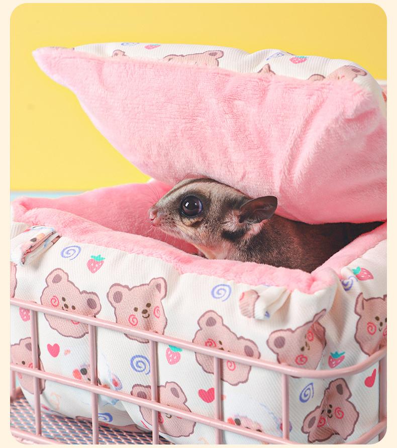 Hanging Rat Ledge Metal Ferret Hammock Squirrel Cage Bed Small Animal Habitat Hamster Sugar Glider Rat Cage Platform Accessories