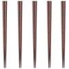 Happy Set of Made of Made In PID4104 J-kitchens Chopsticks, 5, Wood, Japan,