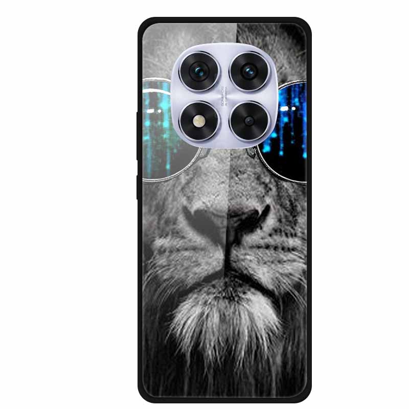 Hard Back Cover For Xiaomi Redmi Note 14 Pro 5G Case Soft Bumper Tempered Glass Case For Redmi Note 14 Pro 4G Case Note14 Pro