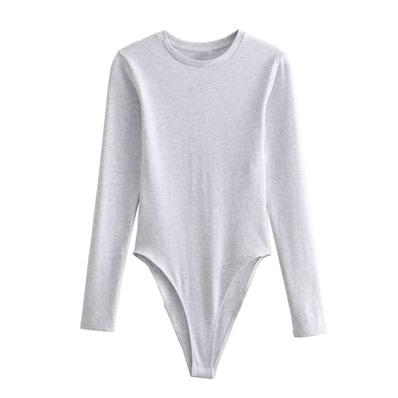 Women's Fashion Style Long Sleeves Modal Fiber Jumpsuit