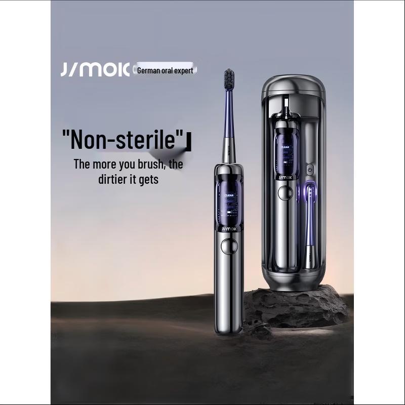 JIMOK J6 Pro Sonic Electric Toothbrush - Space Silver
