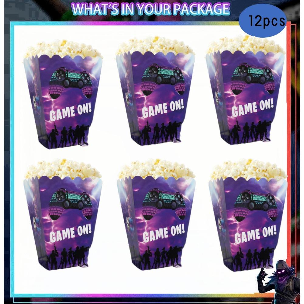 Shooting Game Fortnition Birthday Party Decoration Tableware Set 10people Backdrop Alpaca Balloon Baby Shower Kid Party Supplies