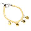 Pet Collar with Crisp Sound Bell Adjustable Chain Necklace Cat Dogs Comfortable To Wear Collar Pet
