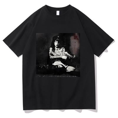 Singer YEULE Evangelic Girl Is A Gun Tshirt 2025 Album Men/women Clothing Harajuku Summer Tops Graphic T Shirts Vintage Summer