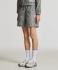 Nyuballanseu Nbnvg2W412 / Women Essential Lightweight Woven Quarter Shorts (Glossy Gray)