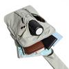 Multifunkční náprsní taška Pánská taška přes rameno Dámská velkokapacitní sportovní crossbody taška s držákem na vodu
