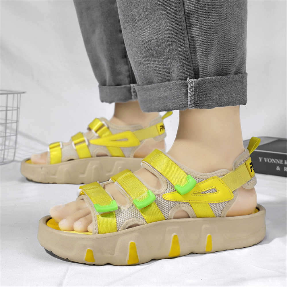 Fashion High Performance Slingback Genuine Brand Slippers Women's Sandals 44 Size Shoes White Sneakers Womans Sports Trend