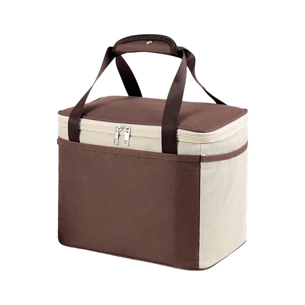 Thermal Lunch Bag for Travel and Outdoor Activities Waterproof Lining Suitable for Office and Picnic Reusable Lunch Bag