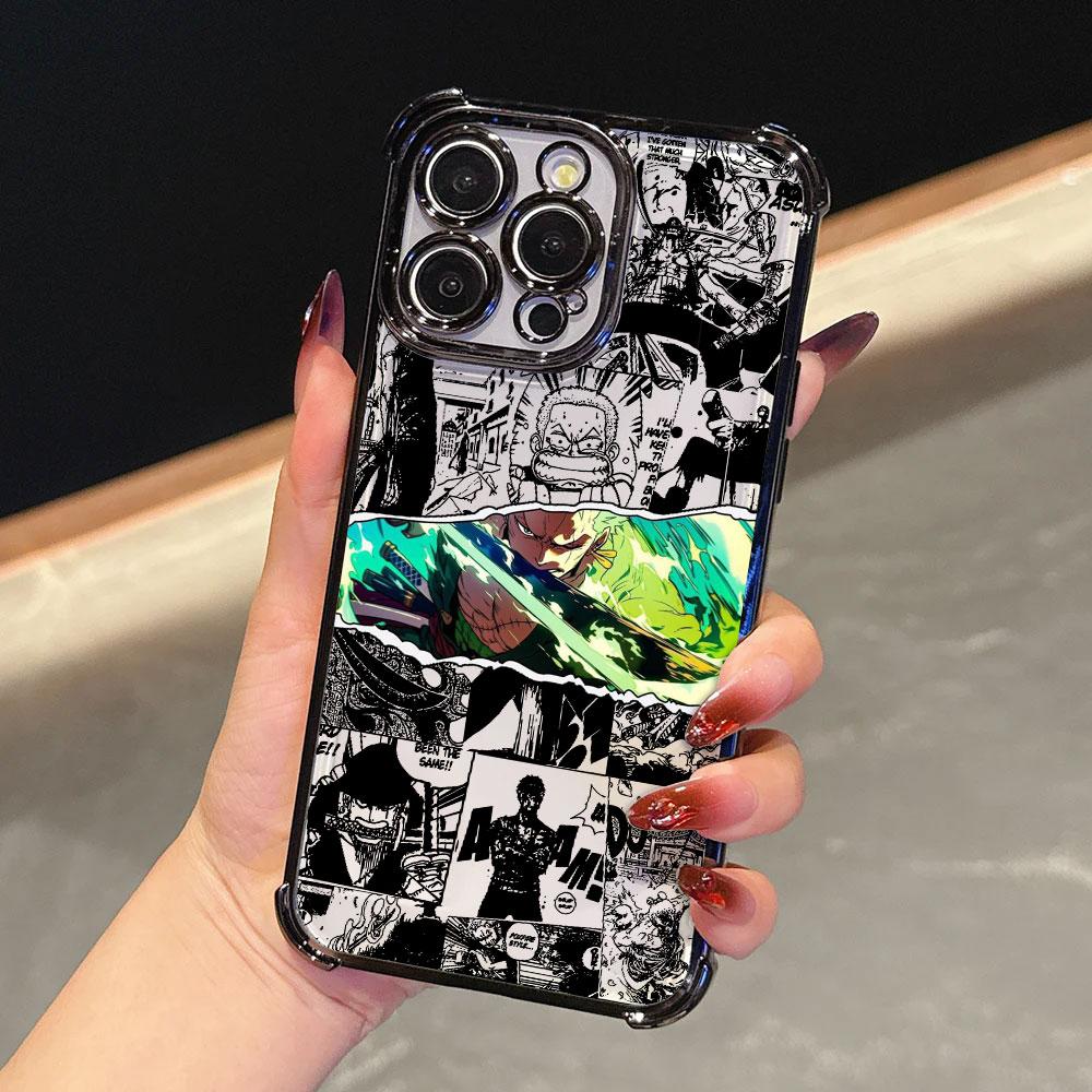 Japan Anime Hot One Pieces Soft Funda For iPhone 17 Pro 16 15 14 13 12 11 Pro Max Case 17 Plus 17E 16E 17Air Silicon Phone Cover