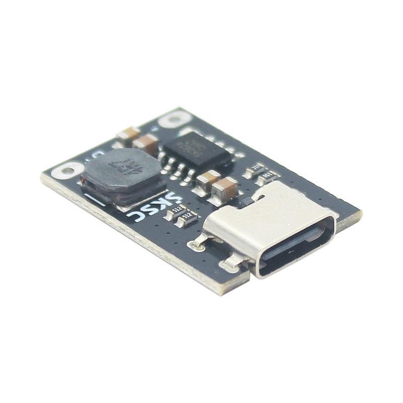 3.6V/3.2V LiFePO4 Battery Charger Module, 2.4A High Current, Type-C Port