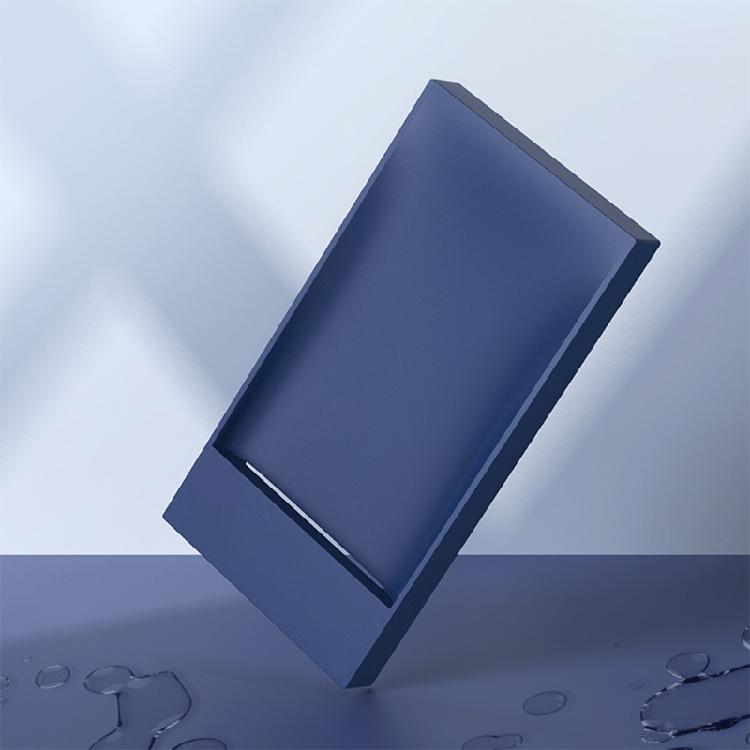 Simple Countertop Soap Dishes with Hidden Drain Hole Bathroom Soap Storage Box