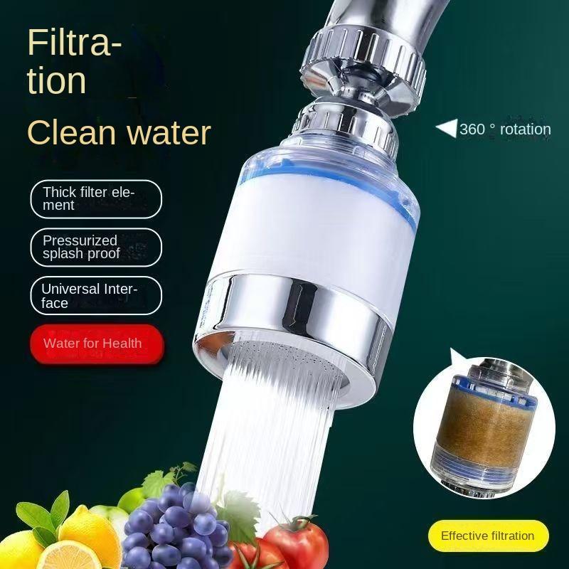 Faucet Filter Multi-Fit Universal Spill-Proof Sprinkler Kitchen Faucet Home Items Water Purifier Home Rotatable