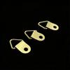 Medium Picture Frame Hook with Golden Triangle Hanging Ring for Wall Decor