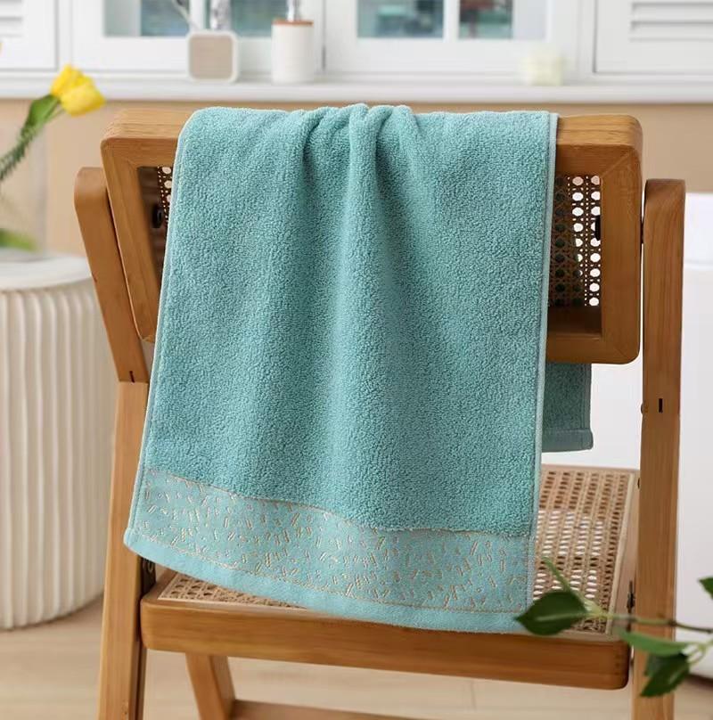 Towel Pure cotton Household face washing and bathing Male and female Pa Universal absorbent couple face towel Soft and skin-friendly Xinjiang cotton