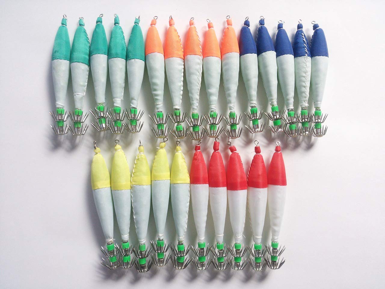 

Squid Size Set of 5 for Spear Mackerel Pacific Flying Red and Swordtip Egi and Kanna Jigs, 4, 6g, 10cm, 25, Colors, Squid, Squid, Squid, Squid, Squid,