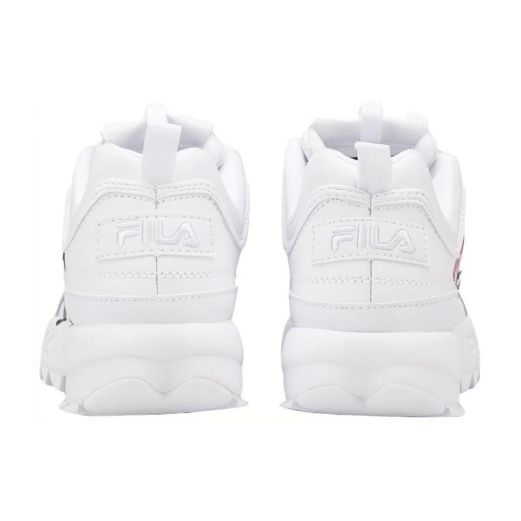 Fila Disruptor 2 Low Top Shoes White/Black/Red 1FM00863_121