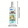Plastic Yellowing Remover Fast Acting Formula Cleaning Agent Set For Appliances Restores Surfaces Safe On Walls Floors