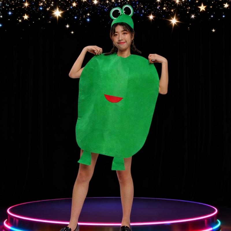 Costumes de Fête sur le Thème des Fruits Respirants Non-tissés pour Multiples Jeux de Rôle lors d'Événements Scolaires et de Célébrations Familiales Confortables à Porter