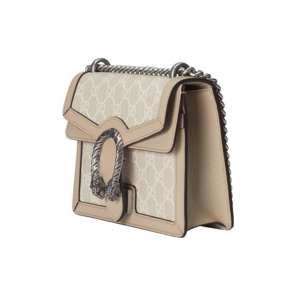 Gucci Dionysus GG Supreme Chain Bag Beige Leather 421970-UULBN-9683