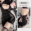 Sexy Underwear Women's Sweater Exposed Chest Turtleneck Large Size Passionate Hot Flirting Bed Free