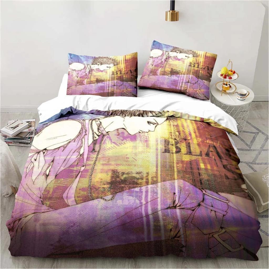 Anime NANA Manga Bedding Set 3D Printed Single Twin Full Queen King Size Bed Set Adult Kid Bedroom Duvet Cover Sets