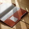 Roost Outdoors Genuine Leather Notebook Cover A4 Leather Notebook Cover Leather Orange Camel