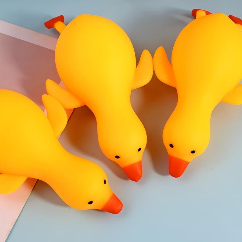 Squishy Gargantuan Duck Fidgets Toys Cute Goose Animals Vent Toys For Adults Decompression Stretch Toys Friends Best Gift