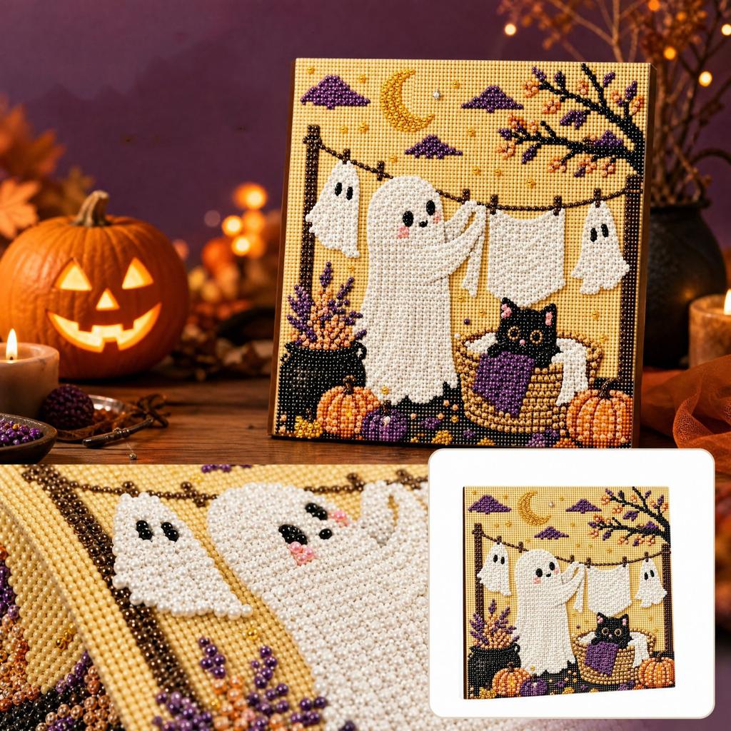 Halloween Painting Kit DIY Set for Holiday Projects and Activities