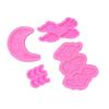Moon/Cloud Shaped Fondant Moulds Silicone Chocolate Moulds Baking Accessories