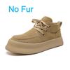 Fashion Men Suede Thick Soled Office Walking Shoes Soft Soled Genuine Leather Shoes Round Toe Flat Designer Antiskid Oxford Shoes2025New