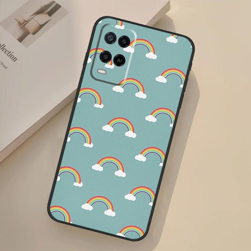 LGBT Pride Rainbow Case For Oppo A98 A78 A18 A38 A58 A60 A80 A40 A96 A76 A16 A94 A74 A54 A15 A17 A57 A77 A5 Pro