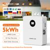 Nieuw op voorraad Wandaccu 48v 100ah 200ah 400ah Lithium-ion Lifepo4 5kwh 10kw 20kwh Zonne-energie Opslagbatterij