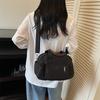 Canvas Bag Messenger Bag Large Capacity Trendy Simple Casual Bag Foreign Style Shoulder Bag Handbag