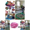 Baby Toy Storage Bag Large Waterproof Play Mat For Travel And Home Organizing