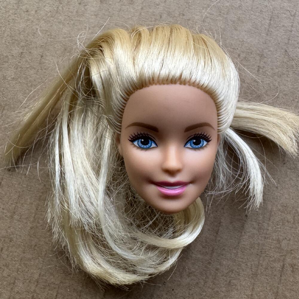 1/6 Doll Heads Rare Face White Beige Brown Skin Tone