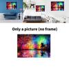 Canvas Horse Wall Art Animal Painting With Spray Technology For Home Decor