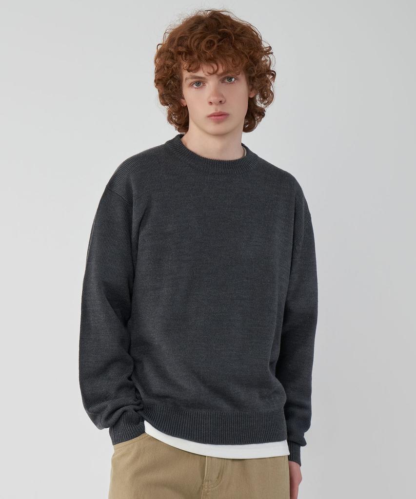 UNTAPPED STUDIO Oversized Hazzi Round Knit 6 Colors (Type A)