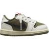 Travis Scott X Air Jordan 1 Retro Low OG SP TD Reverse Olive / Medium Olive Baby Sneakers Green Black Sail DO5441-200