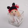 Pet Rabbit Ears Hat Photo Props for Hamster Handwoven Cap Rainbow Carrot
