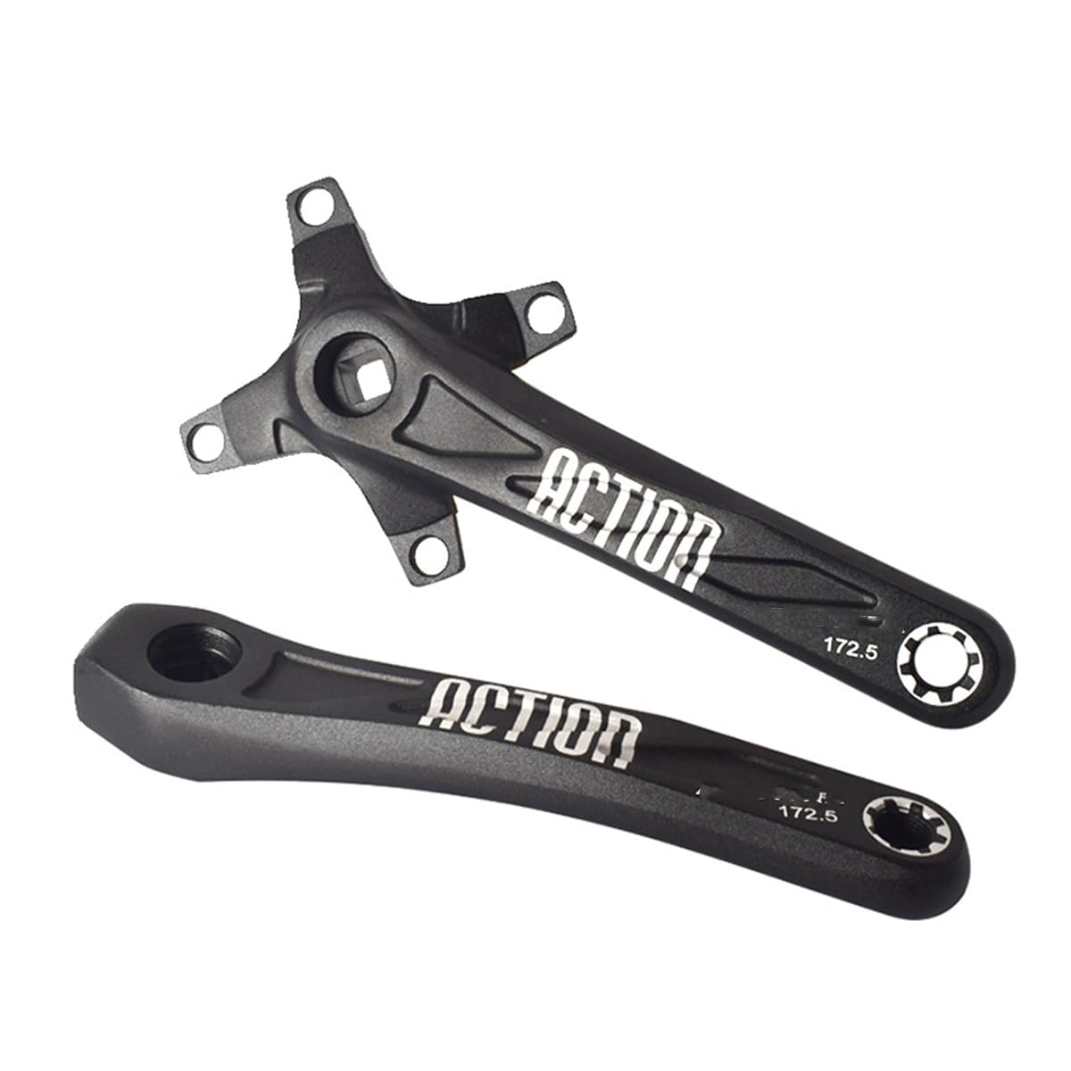 

HOUSON Aluminum Alloy Bicycle Crank for Mountain Bike 172.5mm Bike/Road чёрный