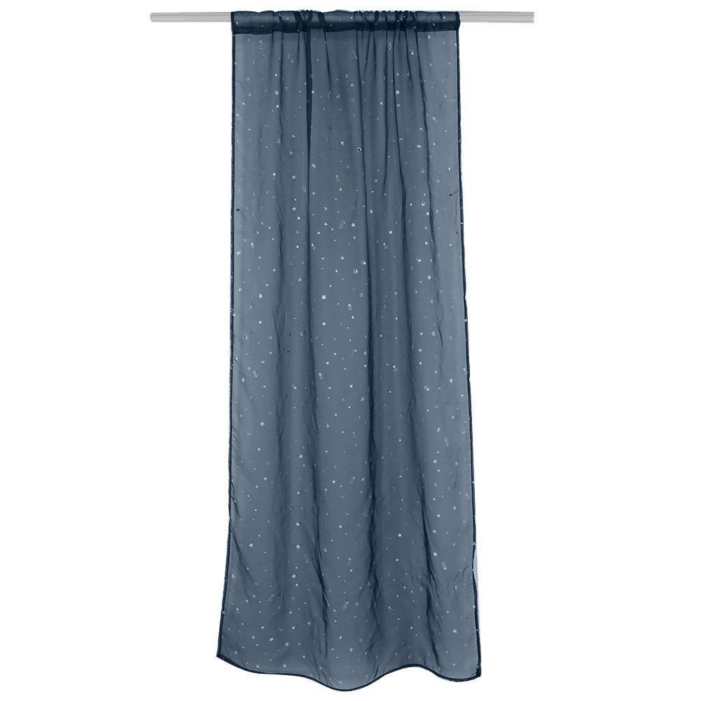 

Tulle Window Door Curtain Drape Bedroom Living Room Coffee Shop темно-синього кольору