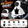 Halloween Ghost Gear Shift Cover Hooded Design Car Manual Transmission Protector Accessory Fit Most Vehicles