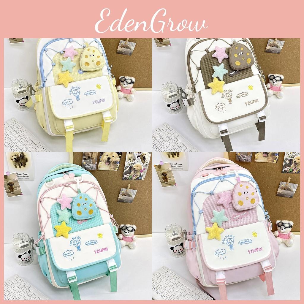 Backpack Cartoon Pattern Student Large Capacity Schoolbag Outdoor Bag Travel