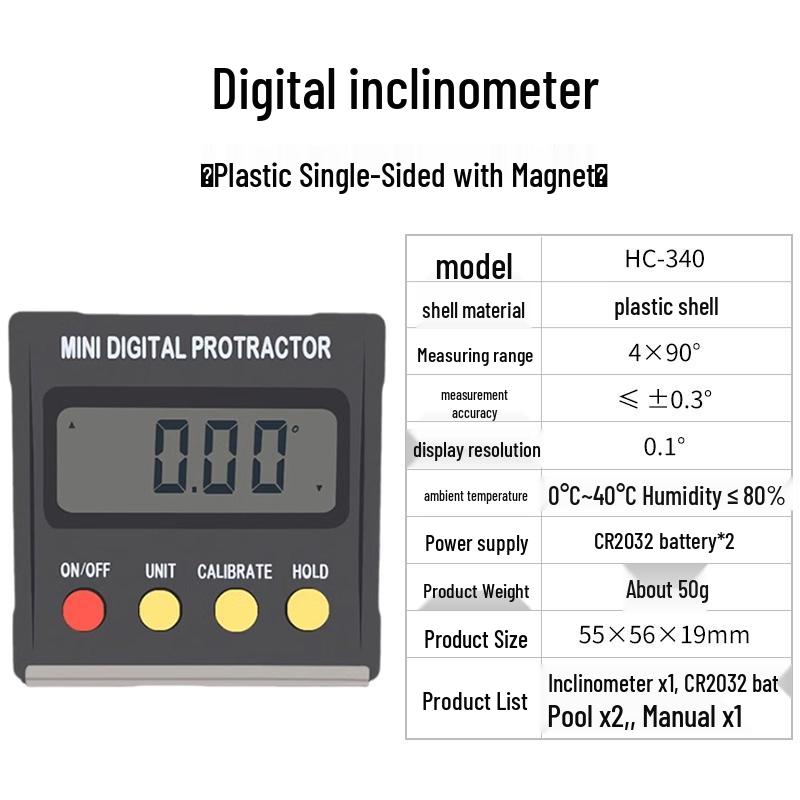 High-Precision Waterproof Digital Level PRO360 Inclinometer