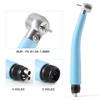 AZDENT Dental Kunststoff LED Hochgeschwindigkeits-Handstück Dreifach-Wasserstrahl LED Integrierter Generator Farbe Dental-Handstück Zahnarztwerkzeuge