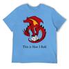 Dice Dragon Classic For Sale T-shirt Fresh Campaign  Joke Tees Cute Aactivity Competition USA Size